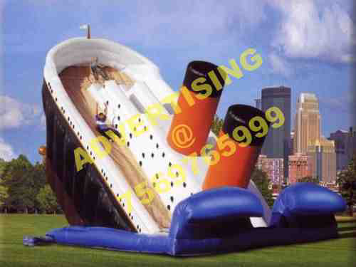 titanic bouncy inflatable